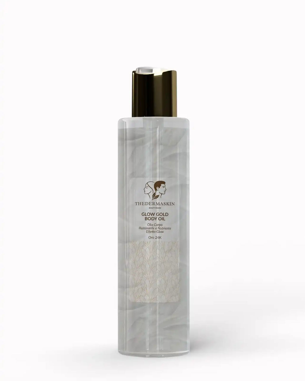 Olio corpo illuminante glow 200ml Thedermaskin – texture leggera a rapido assorbimento