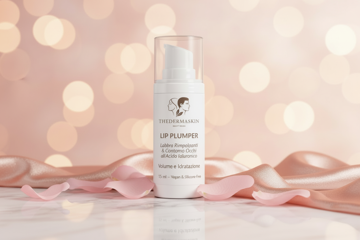 Lip Plumper labbra contorno occhi Acido Ialuronico Thedermaskin