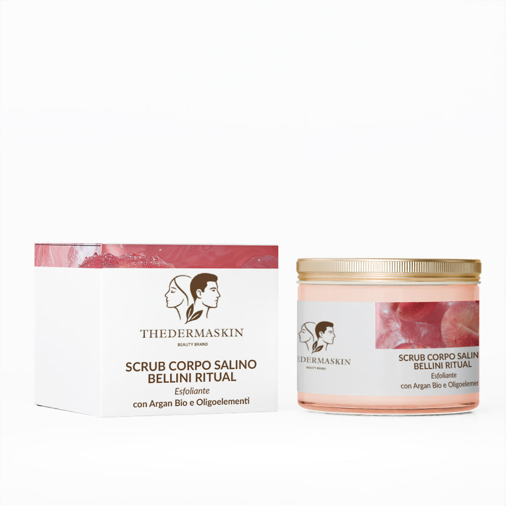 Scrub Corpo Salino Bellini Ritual – Esfoliante con Argan Bio e Oligoelementi | 200 ml